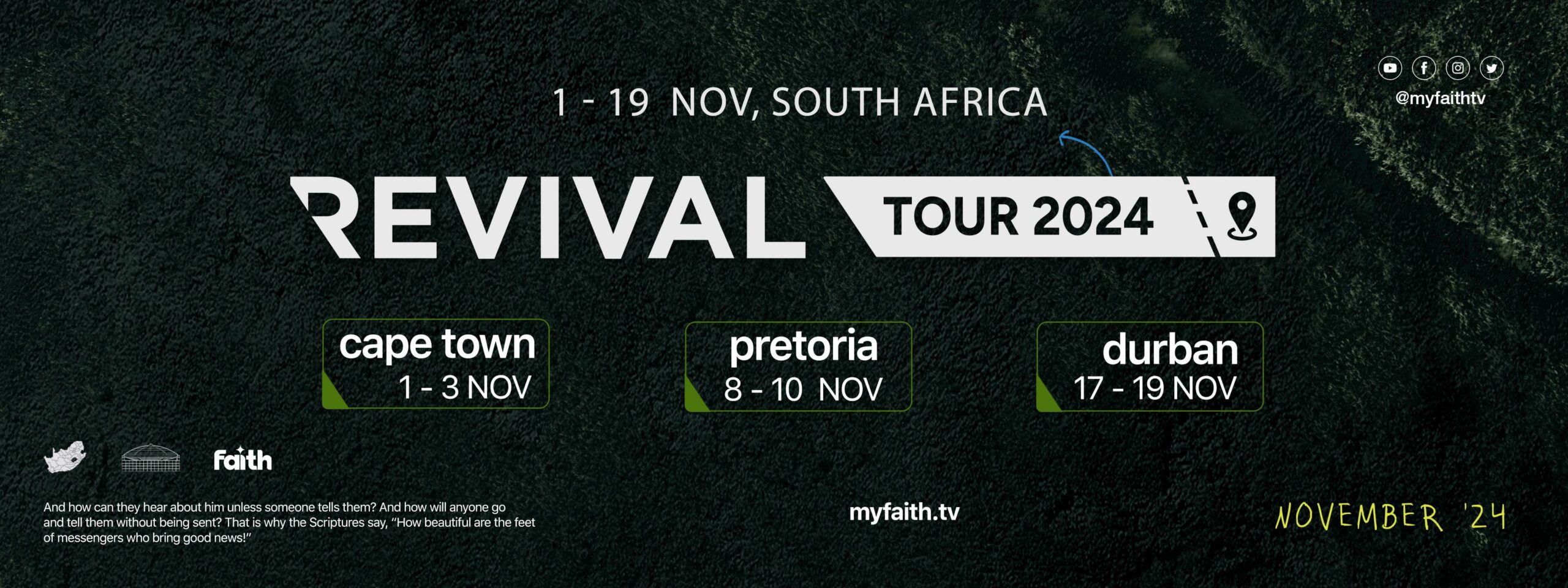 faith revival tour durban